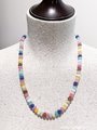 Hand-Knotted Dyed Jade Necklace