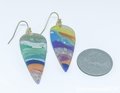 Beachside Swirl Polymer Clay Earrings