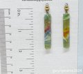 Beachside Swirl Polymer Clay Earrings