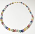 Hand-Knotted Dyed Jade Necklace