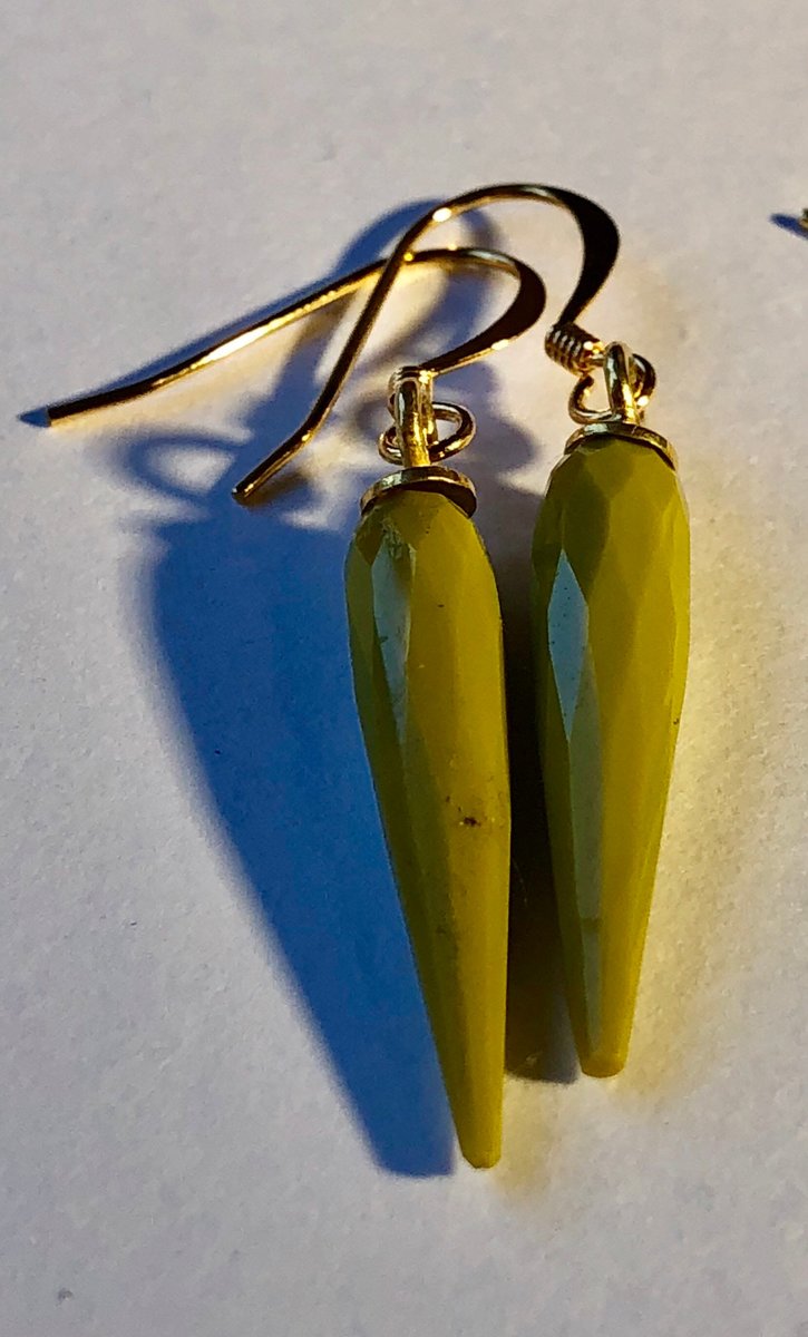 Faceted Quartz Drops