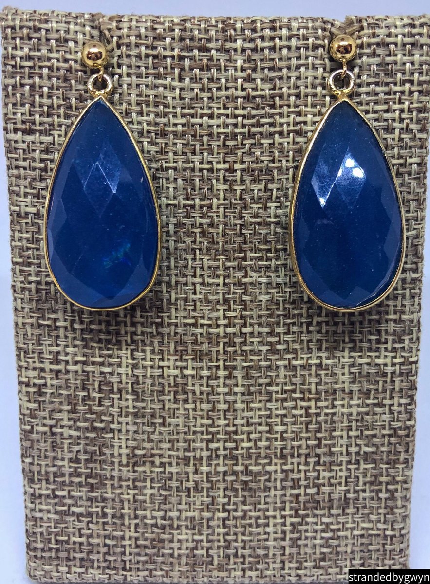 Chalcedony Drop Earrings