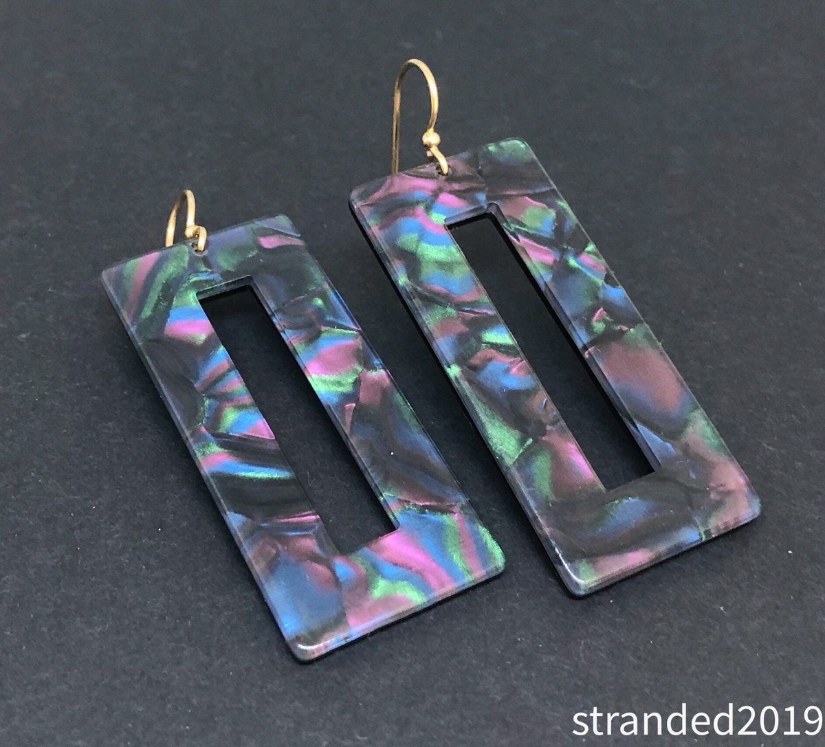 Mod Acetate Earrings