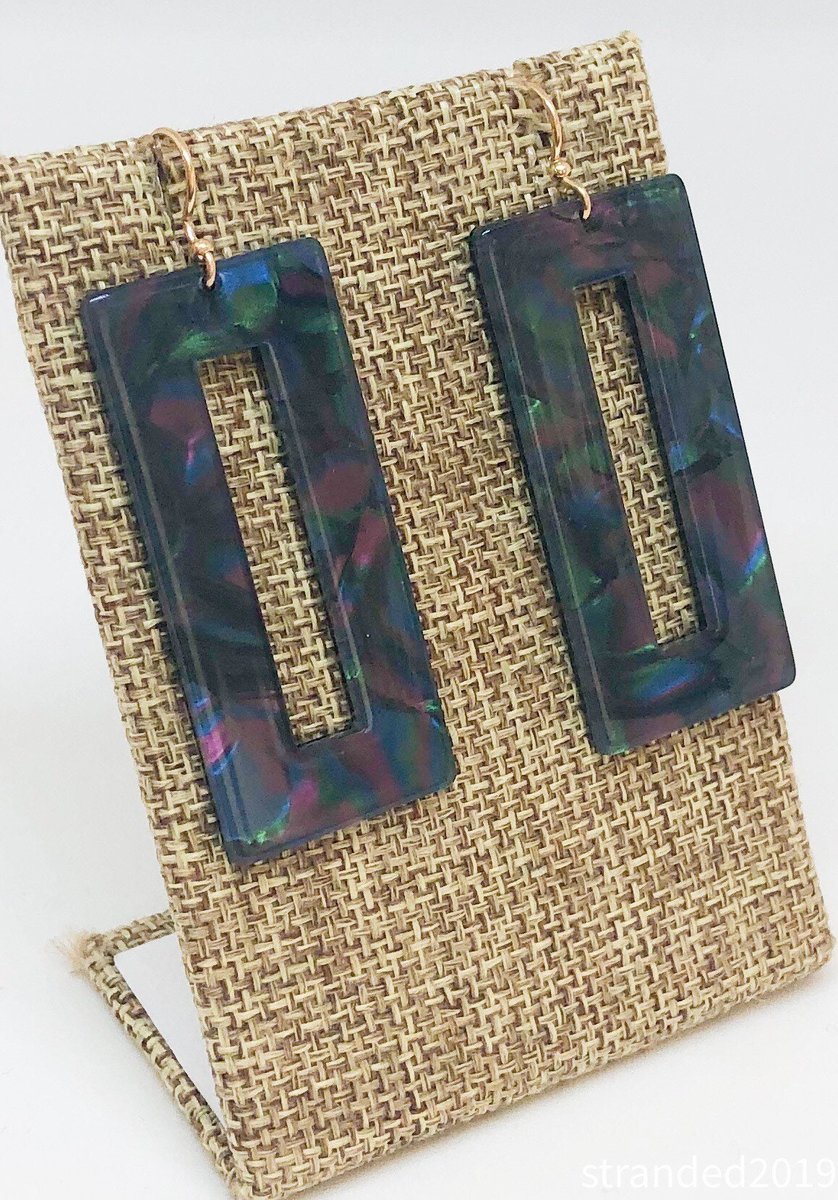 Mod Acetate Earrings