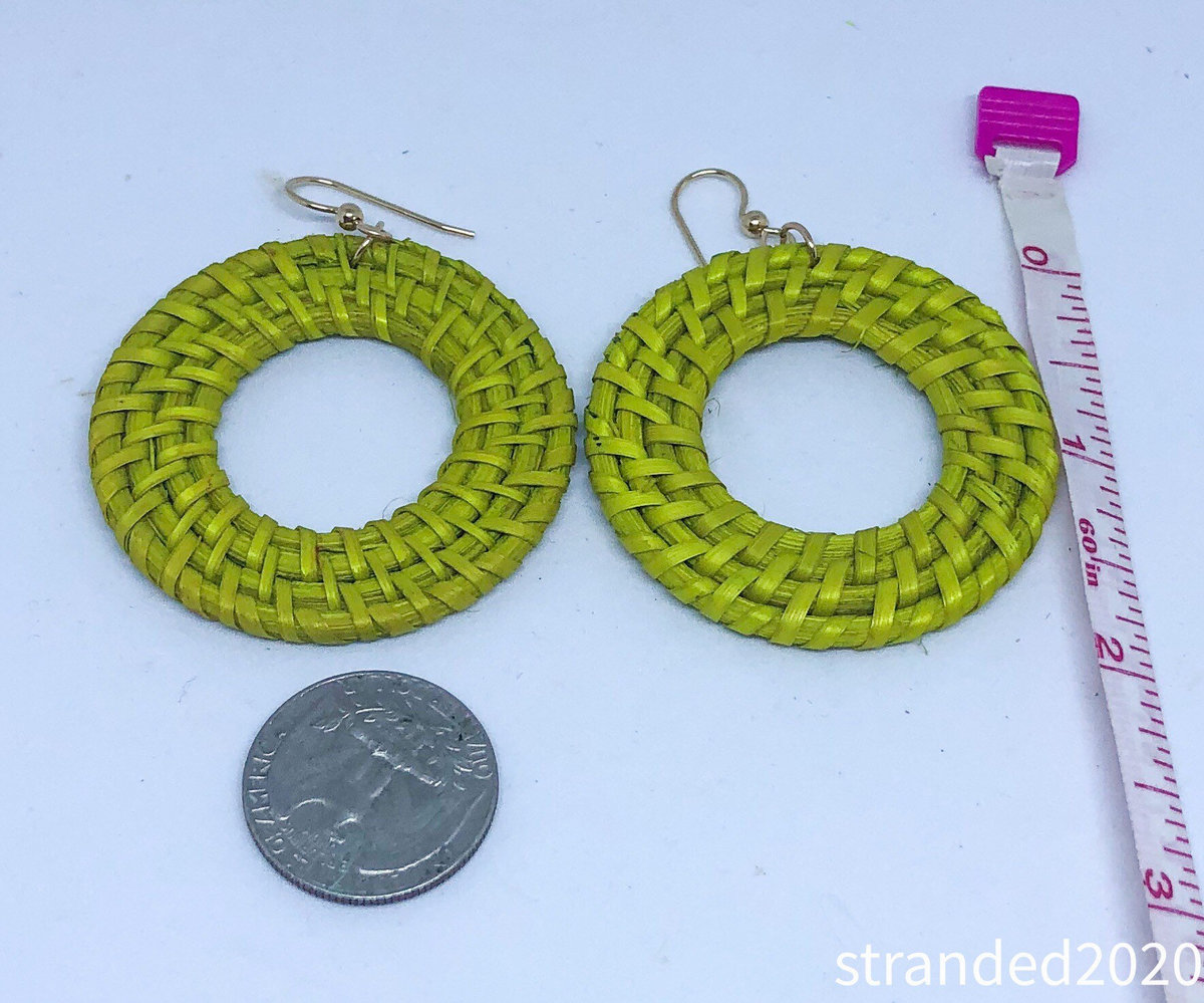 Happy Rattan Earrings
