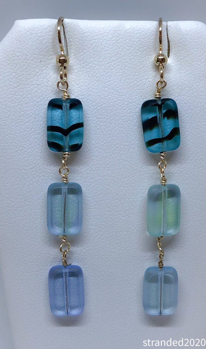 Colorful Chiclet Earrings