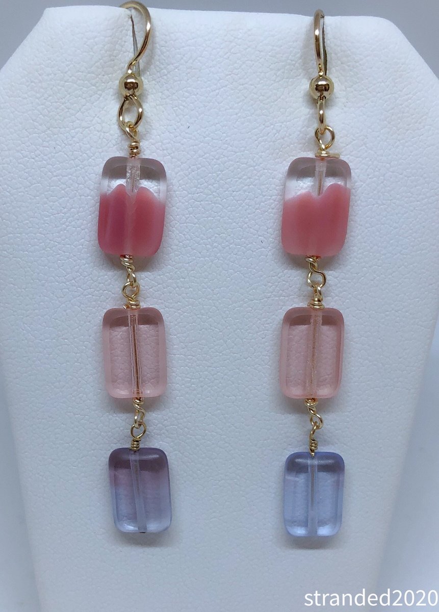Colorful Chiclet Earrings