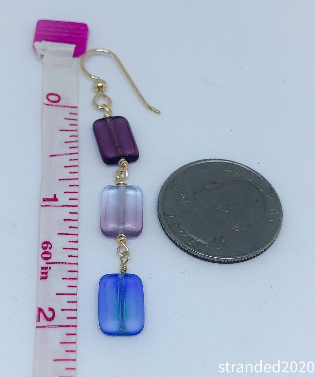 Colorful Chiclet Earrings