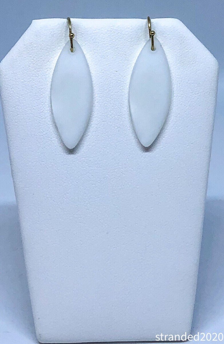 Matte Glass Earrings