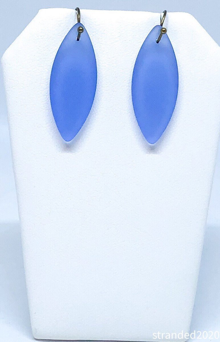 Matte Glass Earrings