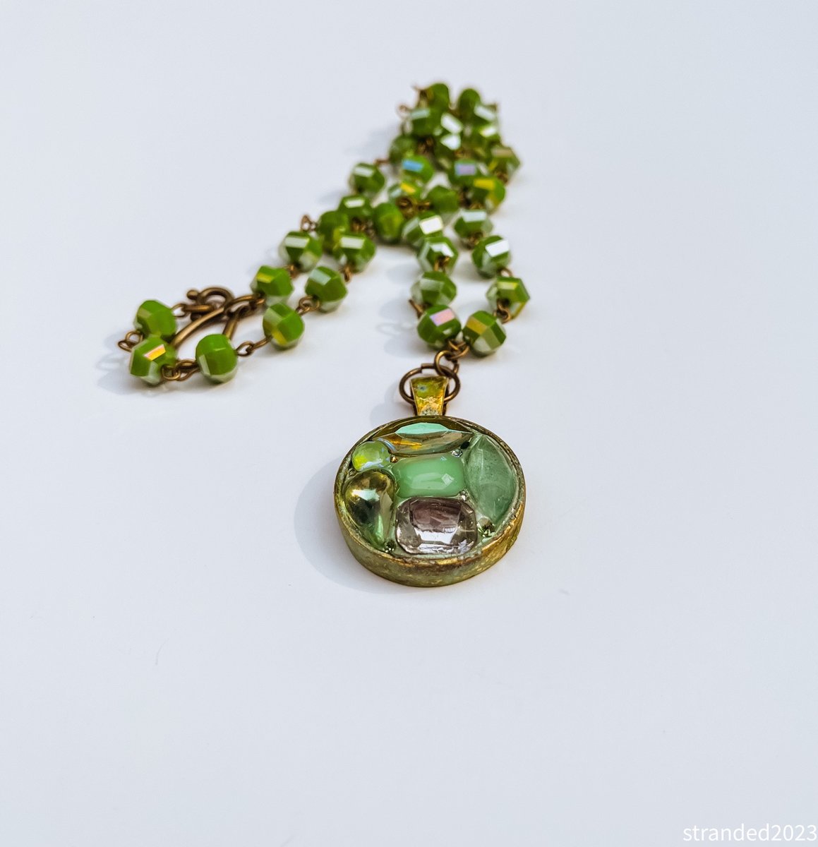 Water Lily Pendant Necklace