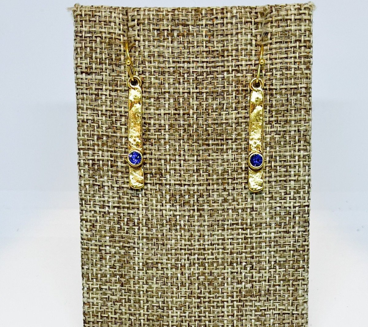 Custom Birthstone Crystal Stick Earrings