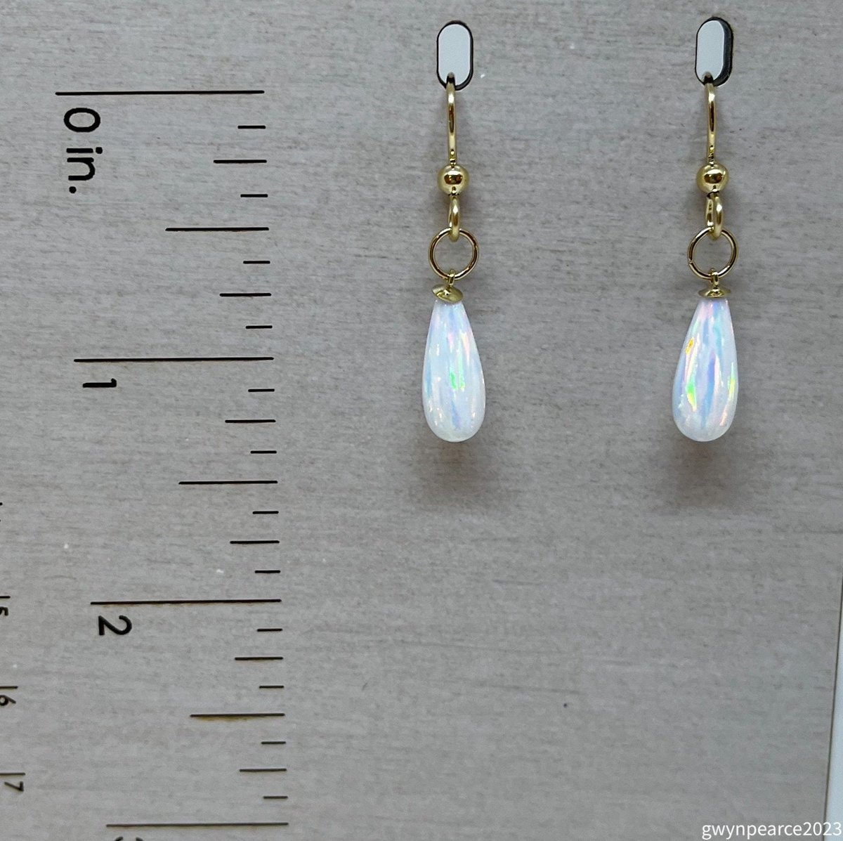Kyocera Opal Drop Earrings