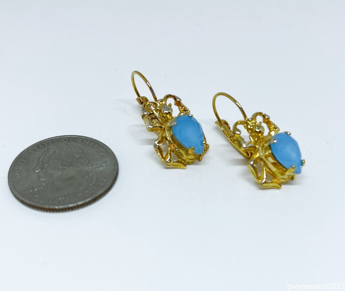 Scarab Crystal Earrings