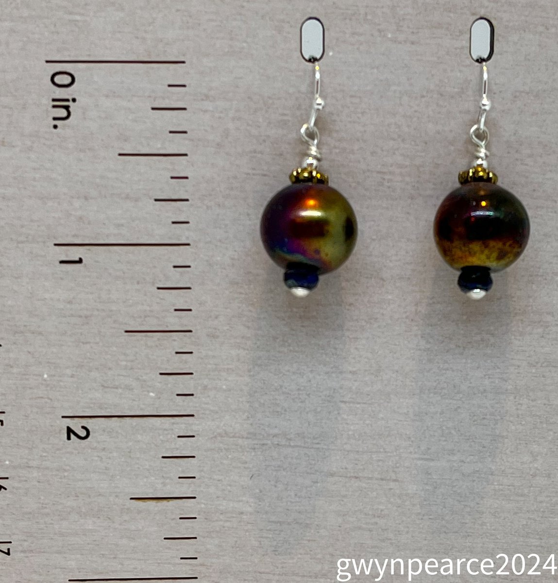Silver Bauble Earrings