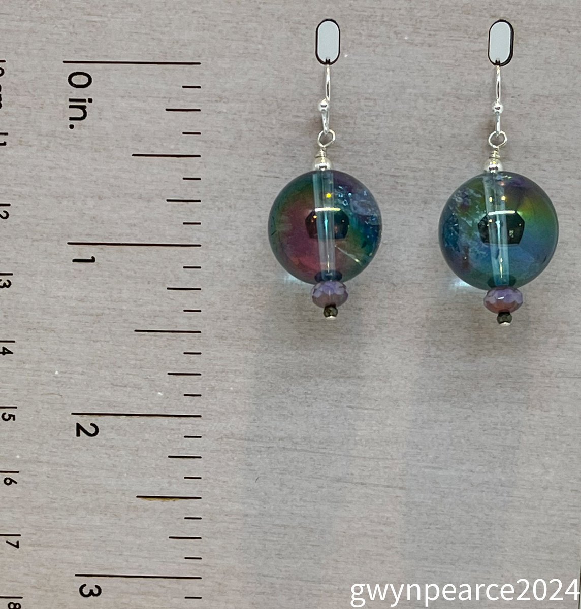 Silver Bauble Earrings