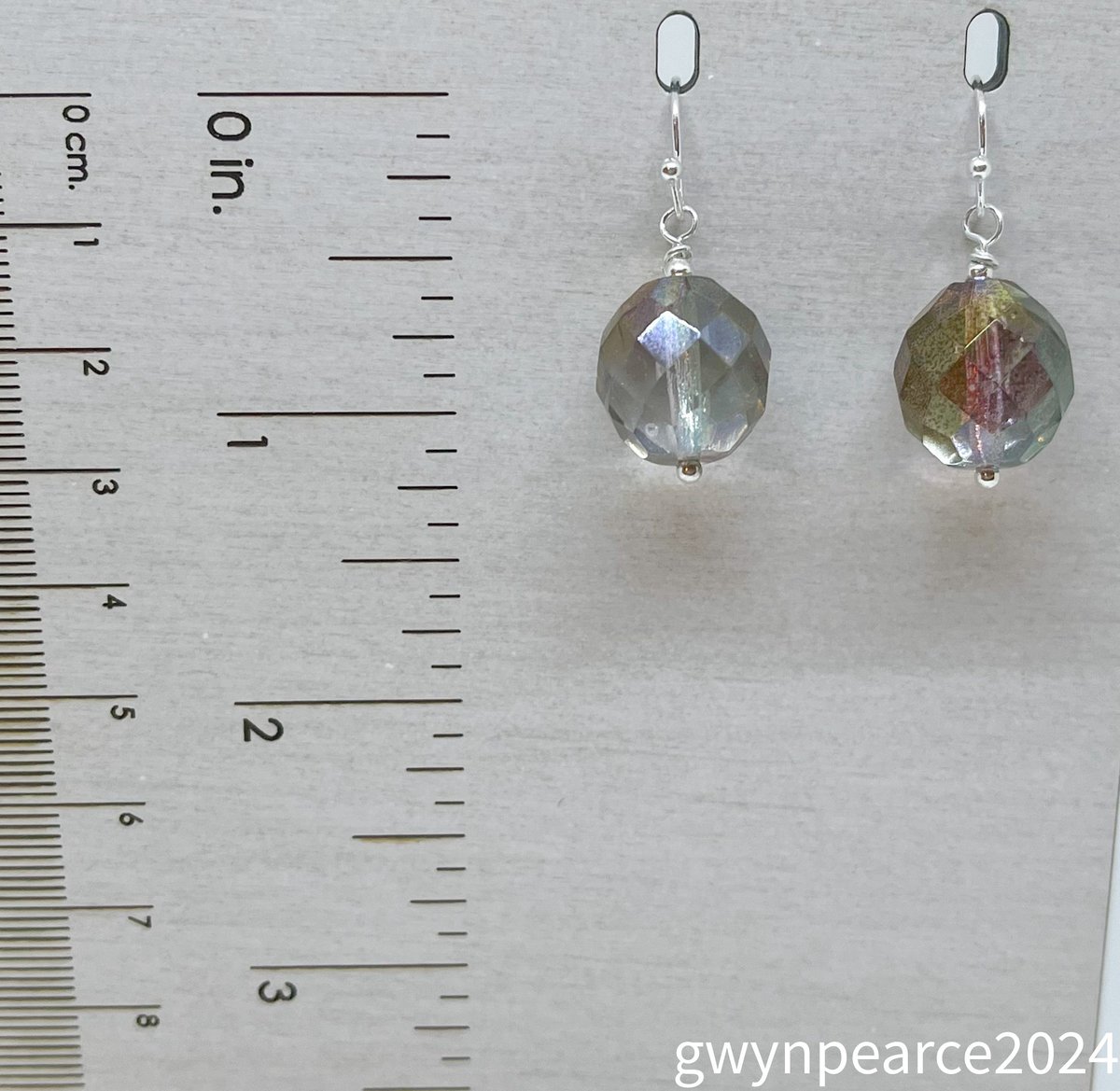 Silver Bauble Earrings