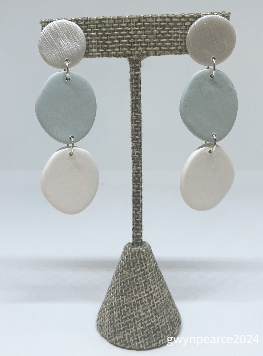 Mod Matte Polymer Clay Earrings