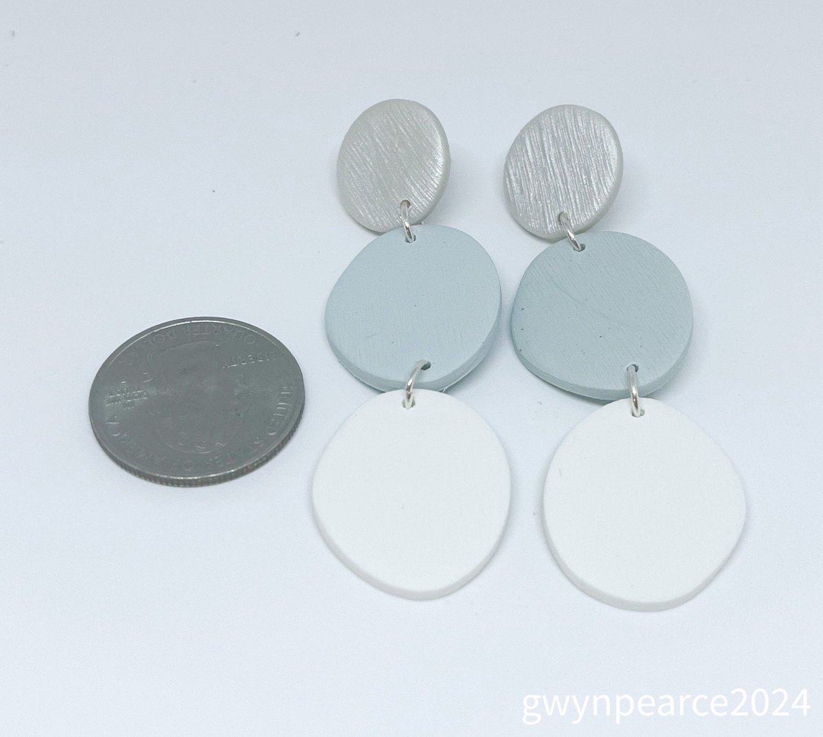 Mod Matte Polymer Clay Earrings