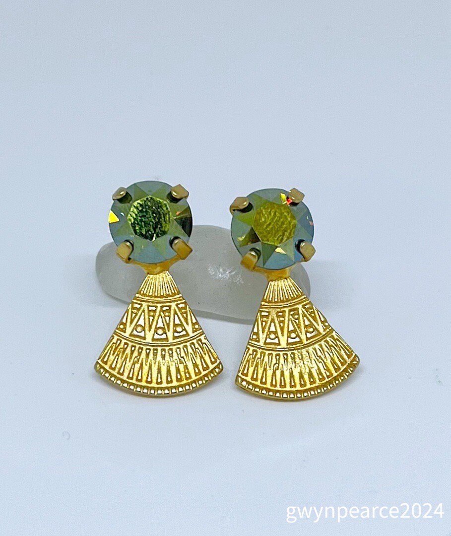 Aztec Design AB Crystal Earrings