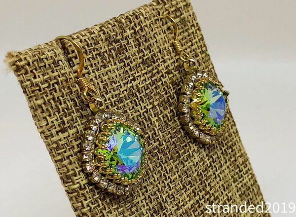 Springy Swarovski Earrings