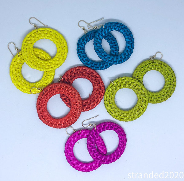 Happy Rattan Earrings