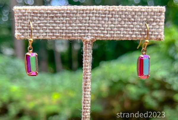 Vintage Glass Earrings