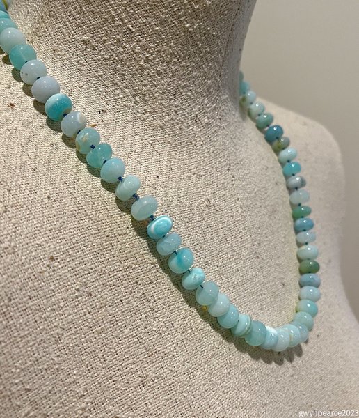 Hand-Knotted Opal Necklace