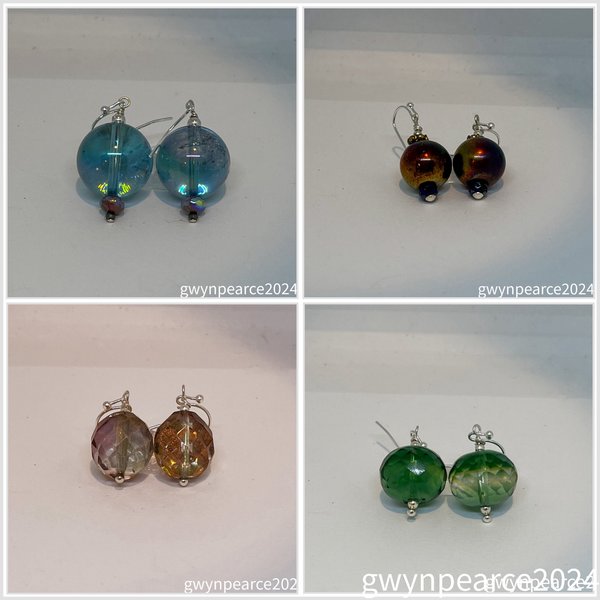 Silver Bauble Earrings